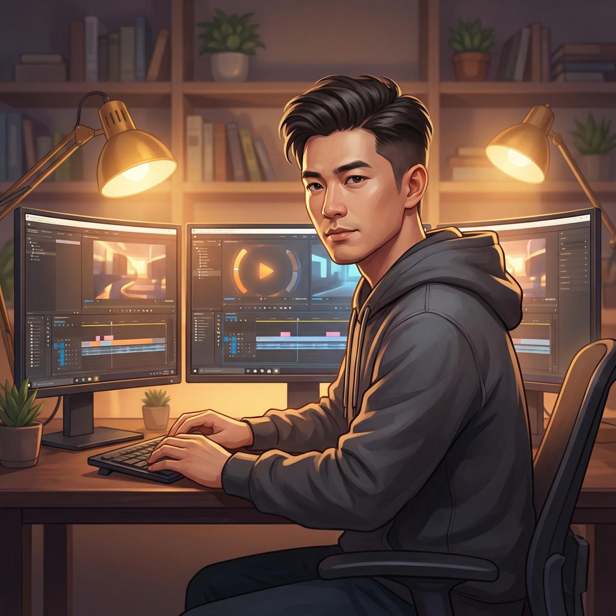 丝袜视频剪辑总监赵明轩